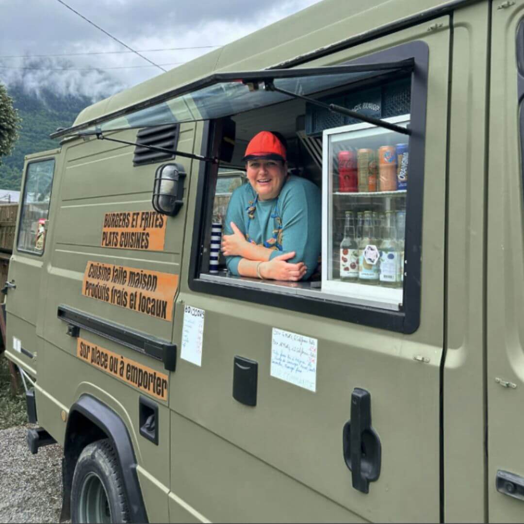 Florence dans son foodtruck