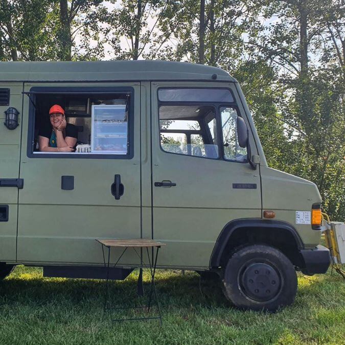 Florence dans son foodtruck
